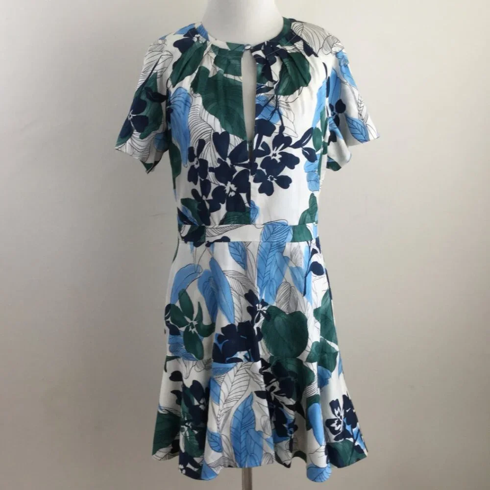Alexis Floral Mini Dress l - Picture 7 of 8